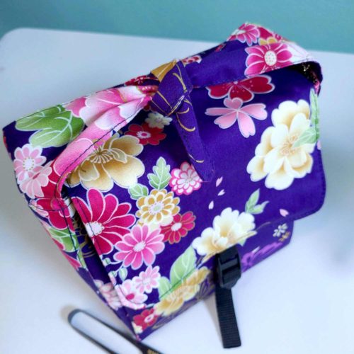 台湾花布小物入れ試作2